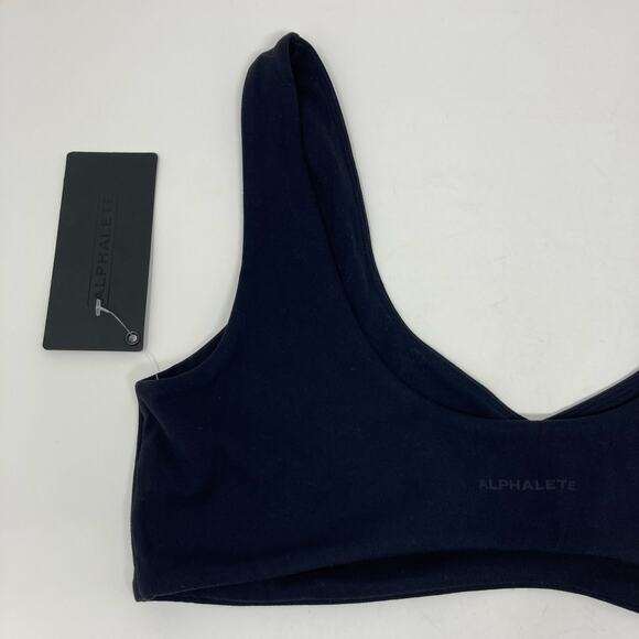 Alphalete Women's Black Aura Contour Sculpt Bra Size XL - Picture 9 of 12
